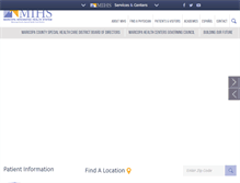 Tablet Screenshot of mihs.org
